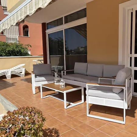 Magnifique Terrasse Avec Jardin, Vue Partielle Sur La Mer Avec Piscine Chauffee, Callao Salvaje, Adeje *
