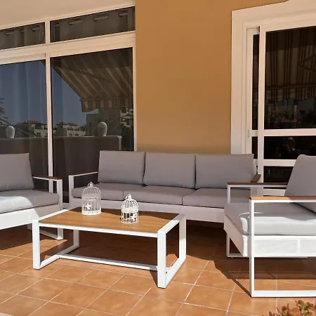 Magnifique Terrasse Avec Jardin, Vue Partielle Sur La Mer Avec Piscine Chauffee, Callao Salvaje, Adeje Callao Salvaje